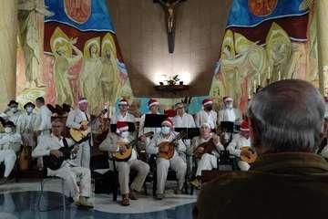 Concierto de Los Faycanes en la iglesia de Schamann/TA.